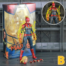 New In Box Marvel Avengers 4 Endgame Captain Marvel 6" Action Figure Carol Danvers Legends Doll KO's SHF Toys