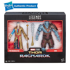 Hasbro Marvel Legends 80th Anniversary Avengers 3 Raytheon Movie Grandmaster & Korg Stone Man Warrior 6 inch Action Figures