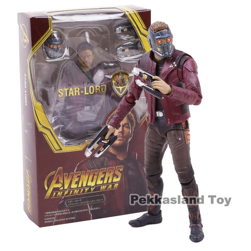 Marvel Legends Avengers Infinity War Star Lord Peter Quill Hot Toys PVC Action Figure Collectible Model Toy